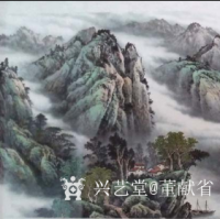 艺术家董献省日记:“夫源远者流长，根深者枝茂。”源远流长山水画是中国山水画众多【图2】