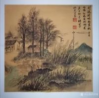 艺术家邓烈根日记:奉新山里速写作品《村边闲地也生机》；
奉新山里红土地，纯净【图4】