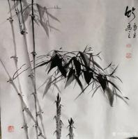 艺术家陈忠良日记:国画花鸟画作品《梅兰竹菊》四小屏，李先生订制，陈忠良辛丑年作【图2】