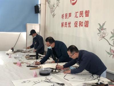 石广生生活-“桃花雅集”，八十年代期间，由广东省作协主席陈残云先生发起，每年桃花盛开的时候，【图2】