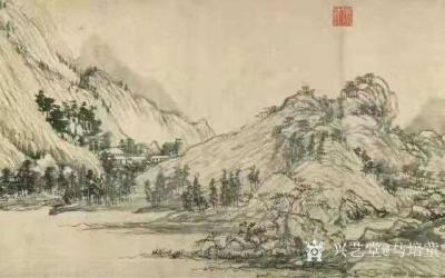 马培童收藏-对话黄公望山水画-潘玮萱评马培童（39）
  黄公望，江苏常熟人。因过继浙江永【图1】