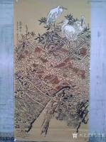 艺术家马培童收藏:对话边明代宫廷画家景昭工笔花鸟画，潘玮萱评马培童（46）
【图3】