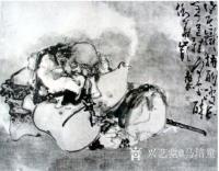 艺术家马培童收藏:对话清代黄慎人物画，潘玮萱评马培童（54）
   黄慎，清【图1】