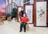 艺术家马一祥日记:父母也喜欢书法，今年93、92岁了，还独立生活，看来经常写书【图0】