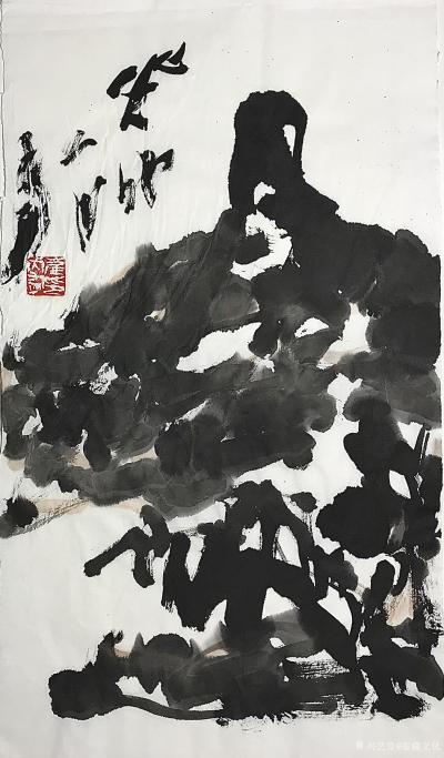 鉴藏文化收藏-崔大有（石缶）2023年山水画新作分享【图7】