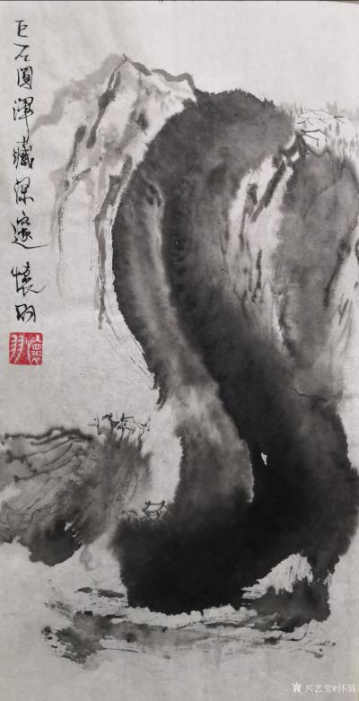 怀羽日记-怀羽黄仍彬的水墨山水画，无疑是中国画坛上的一颗璀璨明珠。他们以深厚的艺术造诣和独【图5】