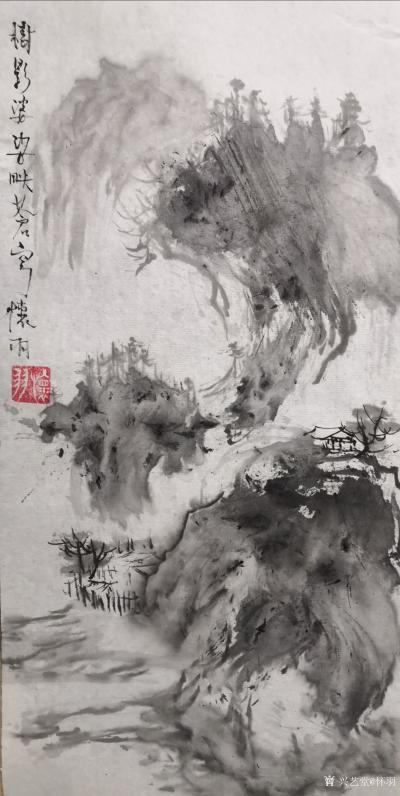 怀羽日记-怀羽黄仍彬的水墨山水画，无疑是中国画坛上的一颗璀璨明珠。他们以深厚的艺术造诣和独【图7】