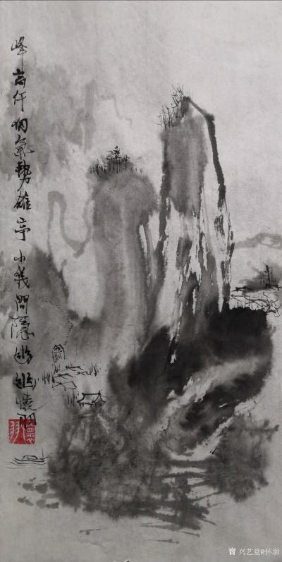 怀羽日记-怀羽黄仍彬的水墨山水画，无疑是中国画坛上的一颗璀璨明珠。他们以深厚的艺术造诣和独【图16】