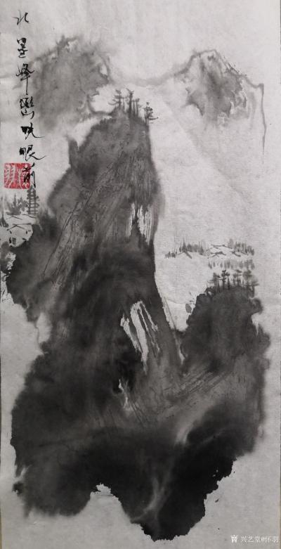 怀羽日记-怀羽黄仍彬的水墨山水画，无疑是中国画坛上的一颗璀璨明珠。他们以深厚的艺术造诣和独【图28】