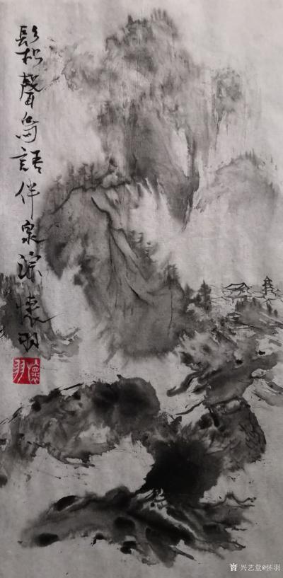 怀羽日记-怀羽的水墨画对当代中国画坛产生了深远而广泛的影响，以下是对其影响的详细分析和归纳【图2】